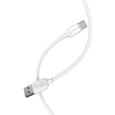 Кабель USB - Type-C Borofone BX14  100см 3A  (white)