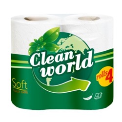 Clean World Бумага туалетная