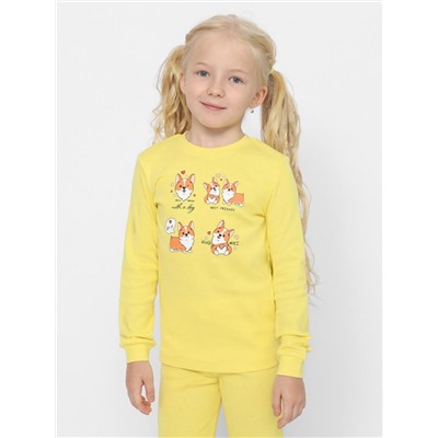 Пижама для девочки Cherubino CWKG 50149-30 Желтый