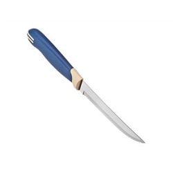 Нож для мяса 12,7см, блистер, цена за 2шт., Tramontina Multicolor 23500-215