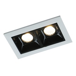 Точечный встраиваемый светильник Arte Lamp GRILL A3153PL-2BK