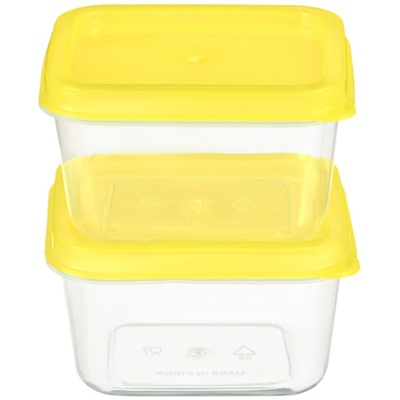 Набор контейнеров пищевых с крышками, для хранения детского питания, 8 шт., цвета МИКС