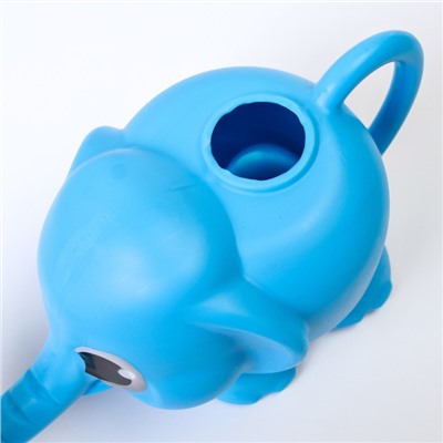 Ковш пластиковый для купания и мытья головы, детский банный ковшик «Слоник», 650 мл., цвет МИКС