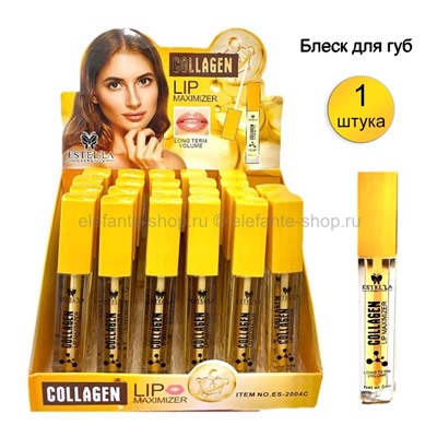 Блеск для увеличения объема губ Estella Collagen Lip Maximizer ES-2004C