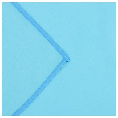 Полотенце из микрофибры, размер 40х40 см, цвет голубой