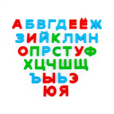 319666 Полесье Набор "Первые уроки" на магнитах (33 буквы) (в пакете)