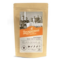Чай №1 "Иван-чай и калина", бодрящий Biopractika, 25 шт
