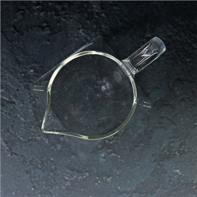 Молочник стеклянный «Грация», 500мл, 13×9×11,5 см