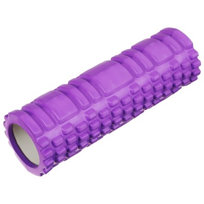 Ролик массажный Sangh, 30х10 см, цвет фиолетовый