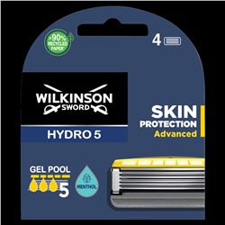 Copy: Кассеты для бритвы Schick (Wilkinson Sword) HYDRO-5 Skin Protection Advanced (4шт)