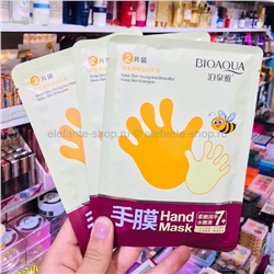 Маска-перчатки с мёдом для рук Bioaqua Honey Hand Mask (125)