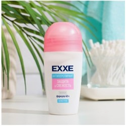 EXXE Дезодорант-ролик жен. SENSITIVE Защита и свежесть, розовый 50мл 6009