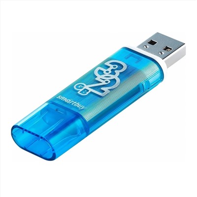 Флэш накопитель USB 32 Гб Smart Buy Glossy (blue)