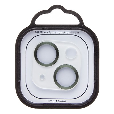 Защитное стекло для камеры - СG05 для "Apple iPhone 13/13 mini" (green) (231469)