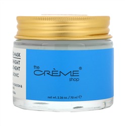 The Creme Shop, Hyaluronic Acid, Overnight Gel Beauty Mask,  2.36 oz (70 ml)