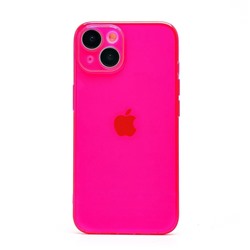 Чехол-накладка - SC344 для "Apple iPhone 14" (transparent/pink) (232028)