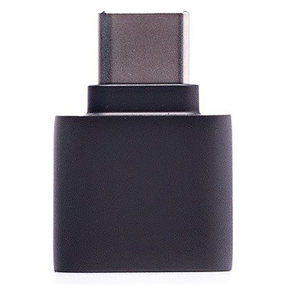 Адаптер - для чтения карт microSD, Type-C порт (black)