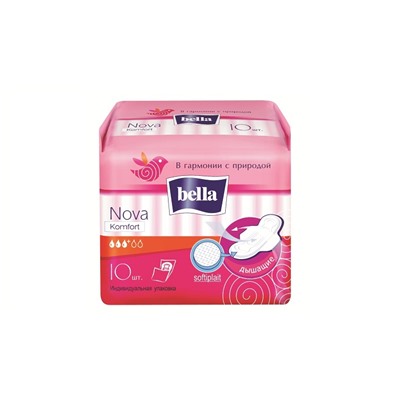 Bella 10шт Nova Komfort розовый