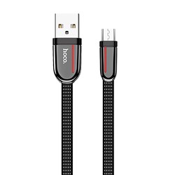 Кабель USB - micro USB Hoco U74  120см 2,4A  (black)