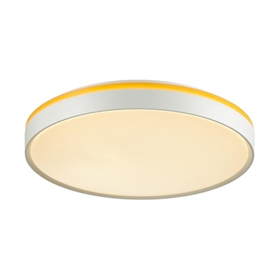 7709/DL COLOR SN 100 Светильник пластик/белый/желтый LED 48Вт 4000К D400 IP43 KEZO YELLOW