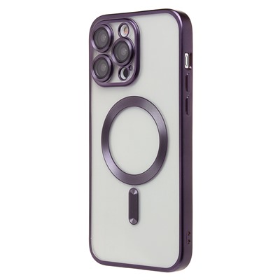 Чехол-накладка - SM027 SafeMag для "Apple iPhone 14 Pro Max" (dark violet)