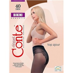 CON-Bikini 40/3 Колготки CONTE ажур трусики