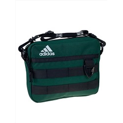 Мужская сумка из текстиля, цвет зеленый