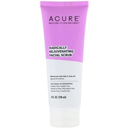 Acure, Radically Rejuvenating Facial Scrub, 4 fl oz (118 ml)