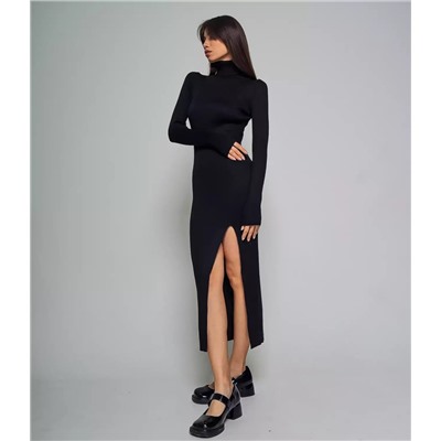 Платье #КТ7513 (1), чёрный