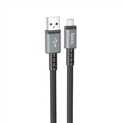 Кабель USB - micro USB Hoco X85  100см 2,4A  (black)