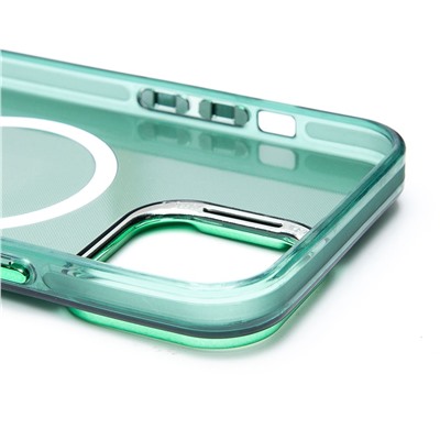 Чехол-накладка - SM025 SafeMag для "Apple iPhone 13 Pro Max" (green) (232115)