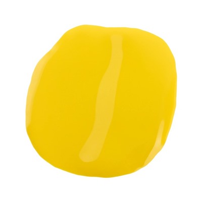 Краска акриловая для техники Флюид Арт, KolerPark, жёлтый, 80 мл