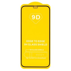 Защитное стекло Full Glue - 2,5D для "Apple iPhone 12 mini" (тех.уп.) (20) (black)