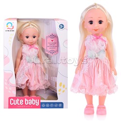 Кукла "Рада" в розовом платье, в коробке