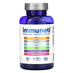 immuneti, улучшенная иммунная защита, 60 вегетарианских капсул