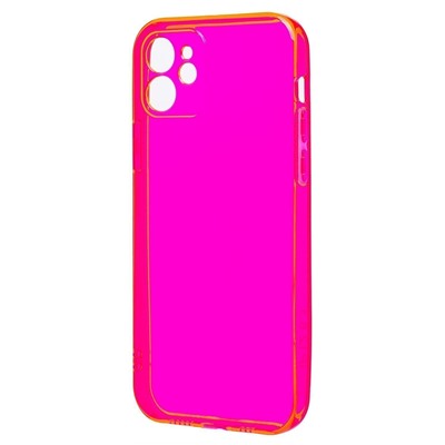 Чехол-накладка - SC344 для "Apple iPhone 12" (transparent/pink) (232058)