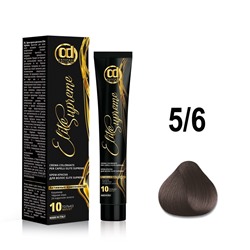 5/6 крем-краска для волос, светлый шатен шоколадный / ELITE SUPREME 100 мл