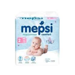Подгузники детские MEPSI размер S, 72 шт