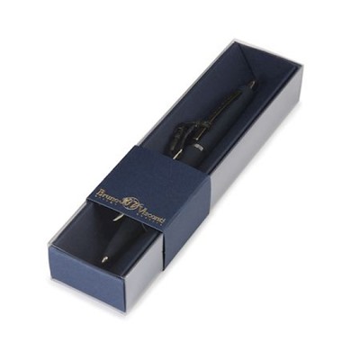 Ручка автоматическая шариковая 1.0мм "SAN REMO" синяя в футляре (темно-синий корпус, синяя коробка) 20-0249/046 Bruno Visconti