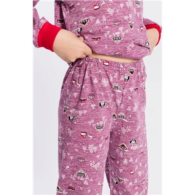 Пижама с брюками (х/б) 21421Д
