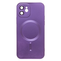 Чехол-накладка - SM020 Matte SafeMag для "Apple iPhone 12" (purple)