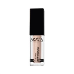398663 ARAVIA Professional Aravia Professional Жидкие сияющие тени для век glow paradise, 5 мл – 01 pearl delight