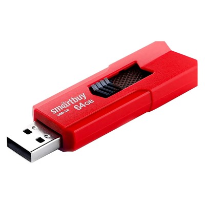 Флэш накопитель USB 64 Гб Smart Buy STREAM 3.0 (red)