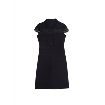 Платье женское CONTE Платье-рубашка с фактурным кружевом LPL 1038
