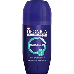 Антиперспирант Deonica For Men «Невидимый», ролик, 50 мл