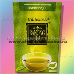 Чай из шелковицы с японским зеленым чаем Ranong Tea 30 пакетиков