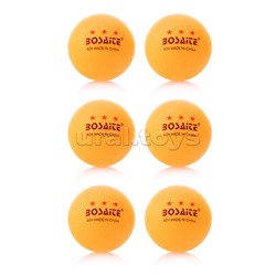 Набор мячей для тенниса (6 шт.) оранжевые