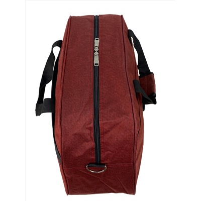Дорожная сумка из текстиля, цвет бордовый