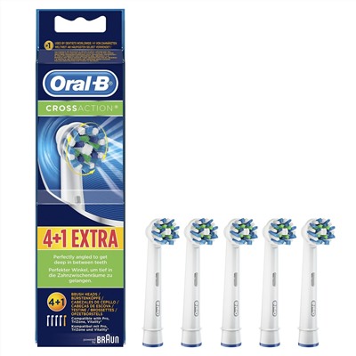 Насадки для электрических зубных щеток ORAL-B Cross Action (5 шт)