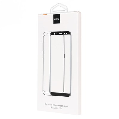 Защитное стекло Full Screen Activ Clean Line 3D для "Xiaomi Mi 11/Xiaomi Mi 11 Lite 4G" (black)